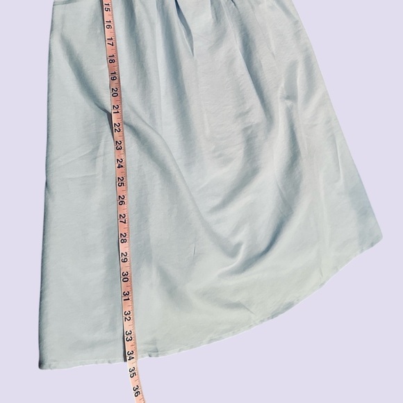 First Love by Lovetlh Light Blue Bow Front Dress – Size Small & Large - Picture 4 of 9